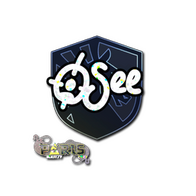 Sticker | oSee (Glitter) | Paris 2023
