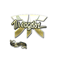 Sticker | nicoodoz (Gold) | Paris 2023
