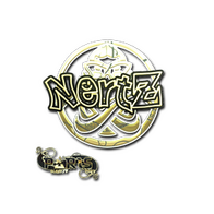 Sticker | NertZ (Gold) | Paris 2023
