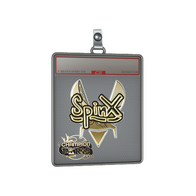 Sticker Slab | Spinx (Gold, Champion) | Paris 2023