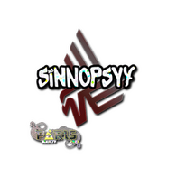 Sticker | sinnopsyy (Glitter) | Paris 2023