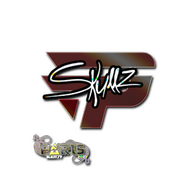 Sticker | skullz (Glitter) | Paris 2023
