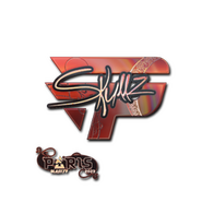 Sticker | skullz (Holo) | Paris 2023
