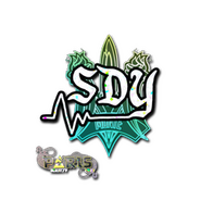 Sticker | sdy (Glitter) | Paris 2023