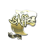 Sticker | saffee (Gold) | Paris 2023