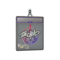 Sticker Slab | Techno4K (Glitter) | Paris 2023