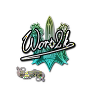 Sticker | Woro2k (Glitter) | Paris 2023