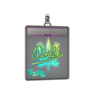 Sticker Slab | Woro2k (Holo) | Paris 2023