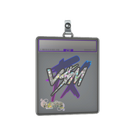 Sticker Slab | v$m (Glitter) | Paris 2023