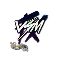 Sticker | v$m (Glitter) | Paris 2023