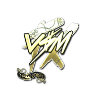 Sticker | v$m (Gold) | Paris 2023