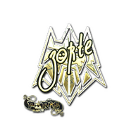 Sticker | zorte (Gold) | Paris 2023