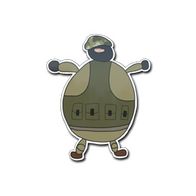Sticker | Poorly Drawn IDF
