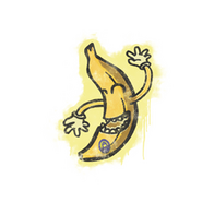 Sealed Graffiti | Banana