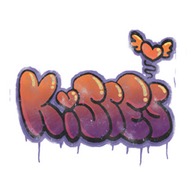 Sealed Graffiti | Kisses