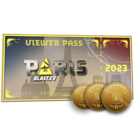 Paris 2023 Viewer Pass + 3 Souvenir Tokens